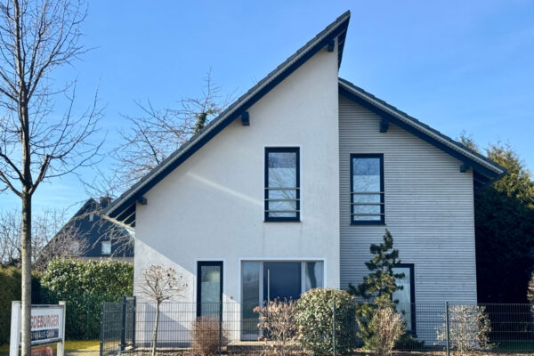 Musterhaus der Magdeburger Massivhaus GmbH Außenansicht